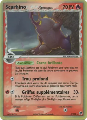 Scarhino δ n° 3 – EX Île des Dragons
