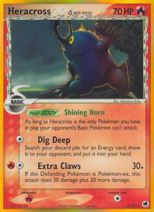 Heracross δ #3 – Dragon Frontiers