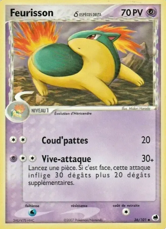 Feurisson δ 36 – EX Île des Dragons