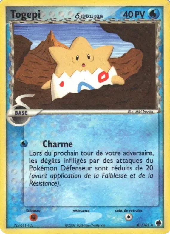 Togepi δ 41 – EX Île des Dragons