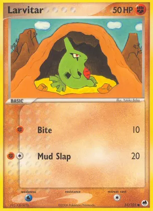 Larvitar Nr. 51 – Dragon Frontiers