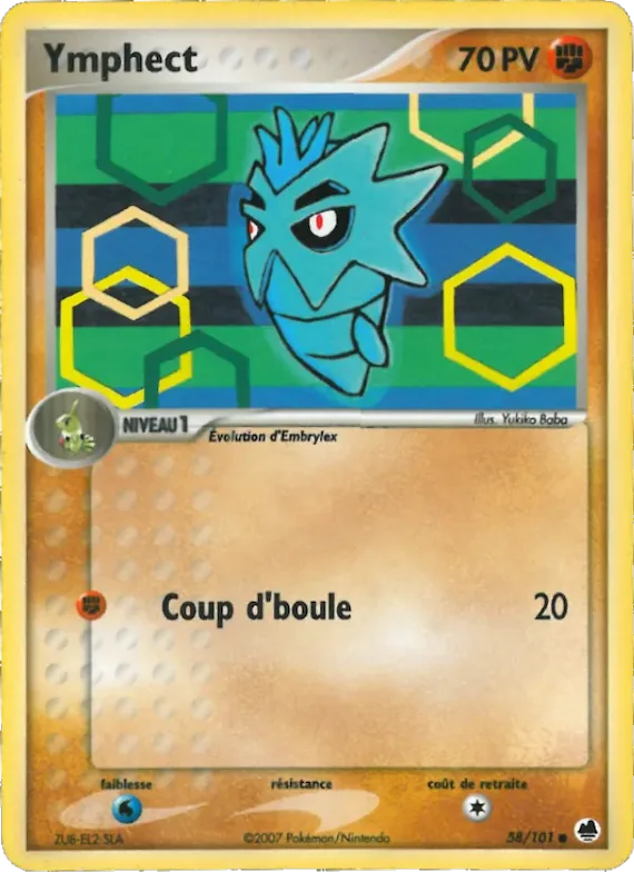 Ymphect 58 – EX Île des Dragons
