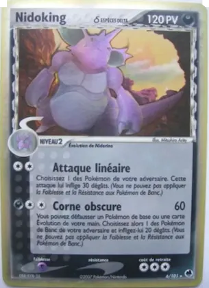 Nidoking δ n° 6 – EX Île des Dragons