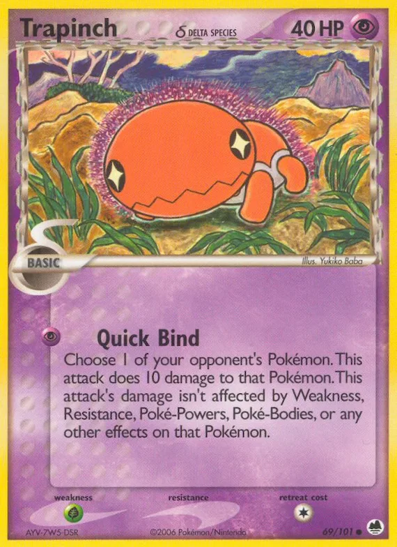 Trapinch δ #69 – Dragon Frontiers