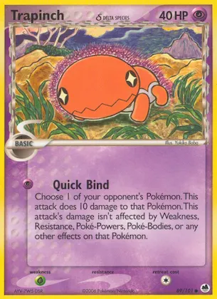 Trapinch δ #69 – Dragon Frontiers