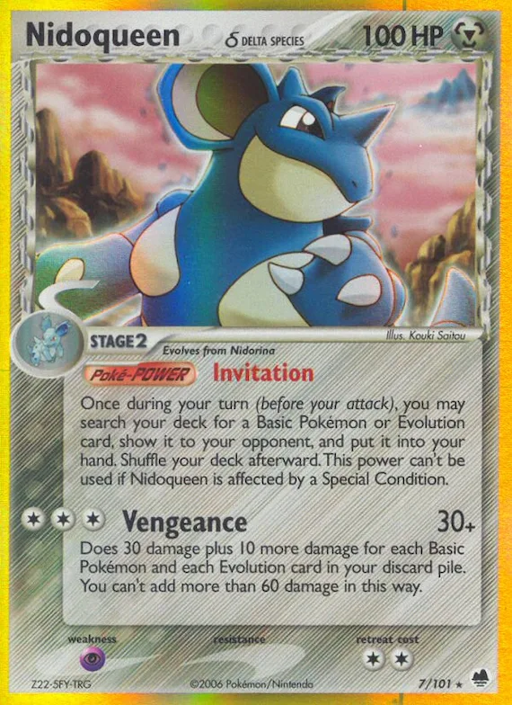 Nidoqueen δ #7 – Dragon Frontiers