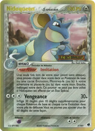 Nidoqueen δ n° 7 – EX Île des Dragons