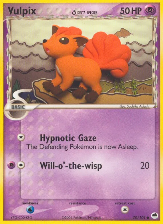 Vulpix δ #70 – Dragon Frontiers