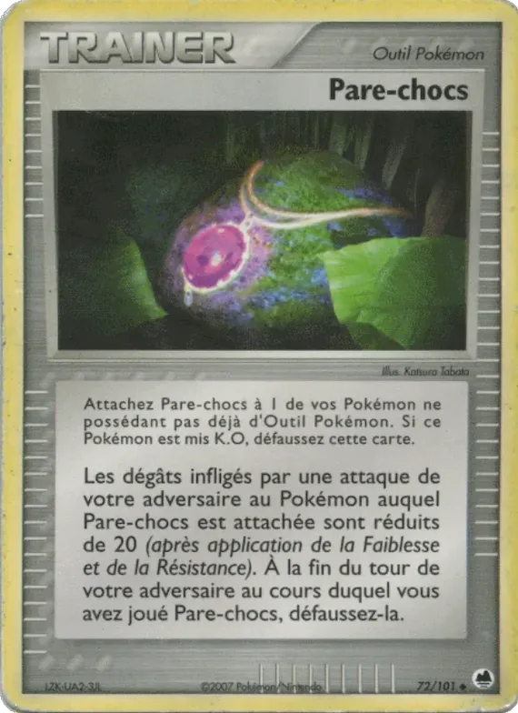 Pare-chocs 72 – EX Île des Dragons
