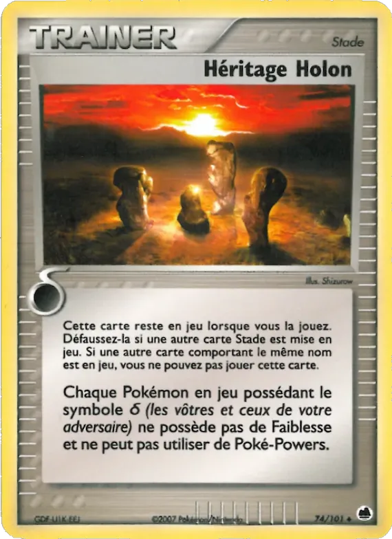 Héritage Holon 74 – EX Île des Dragons