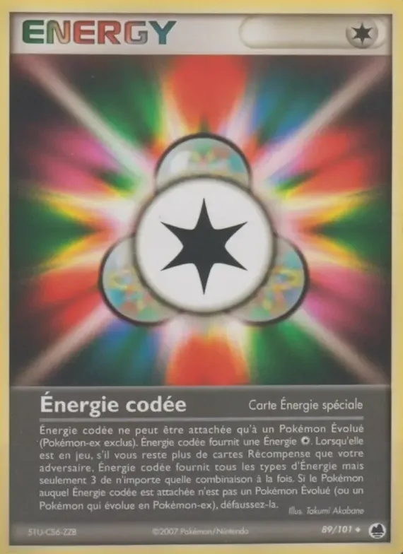 Énergie codée 89 – EX Île des Dragons