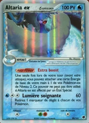 Altaria ex δ n° 90 – EX Île des Dragons