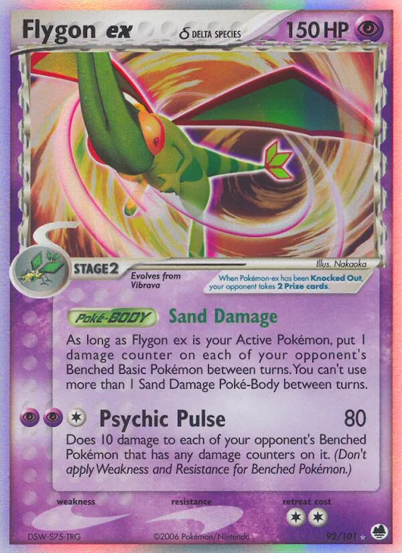 Flygon ex δ #92 – Dragon Frontiers