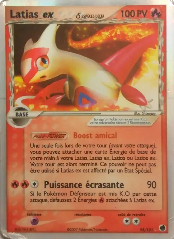 Latias ex δ 95 – EX Île des Dragons
