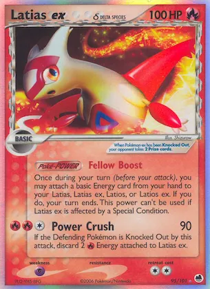 Latias ex δ #95 – Dragon Frontiers