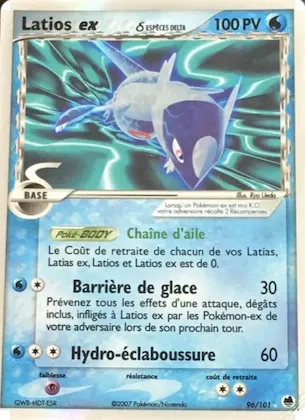 Latios ex δ n° 96 – EX Île des Dragons