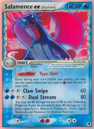 Salamence ex δ #98 – Dragon Frontiers
