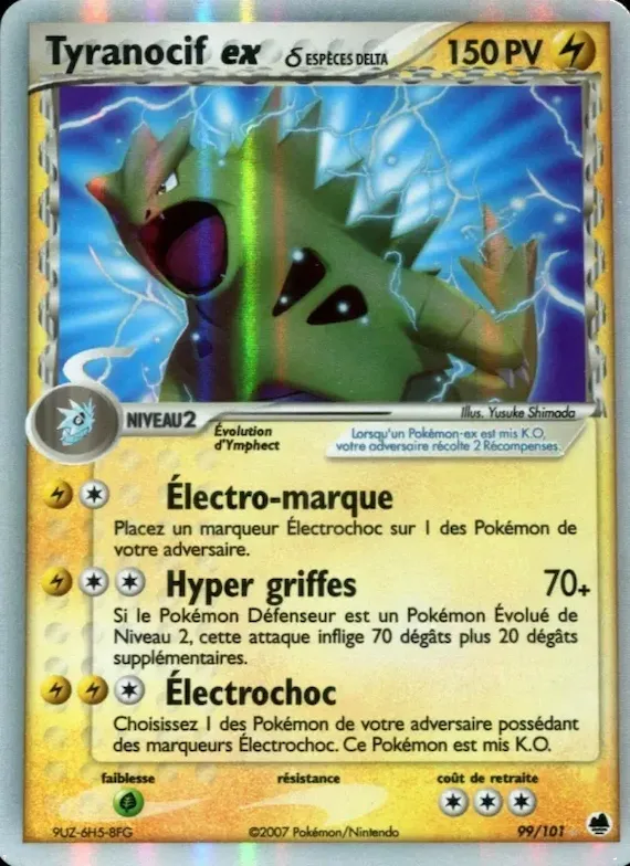 Tyranocif ex δ 99 – EX Île des Dragons