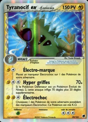 Tyranocif ex δ 99 – EX Île des Dragons