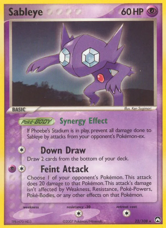 Sableye #22 – Power Keepers