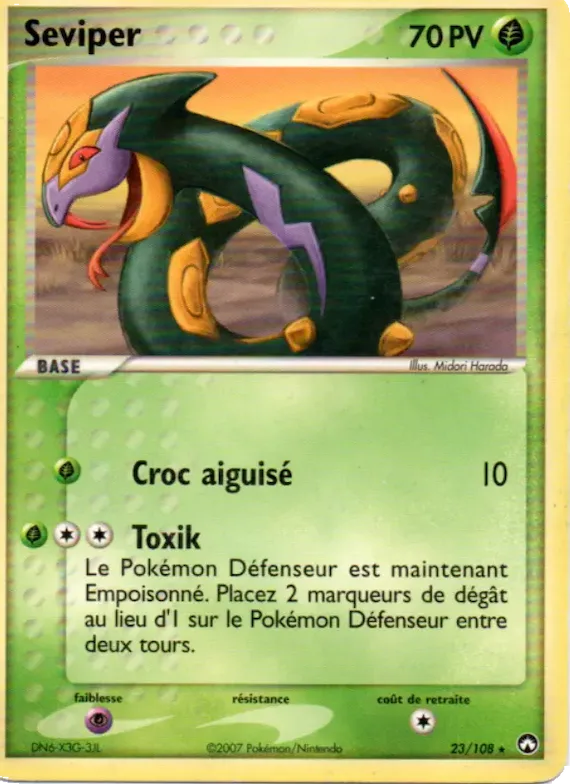 Seviper 23 – EX Gardiens du Pouvoir