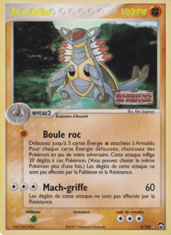 Armaldo 3 – EX Gardiens du Pouvoir