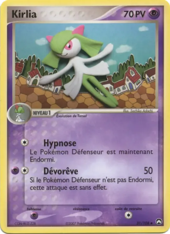 Kirlia 31 – EX Gardiens du Pouvoir