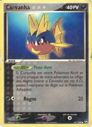 Carvanha n° 47 – EX Gardiens du Pouvoir