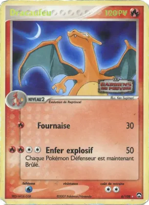 Dracaufeu 6 – EX Gardiens du Pouvoir