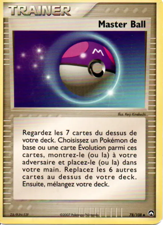 Master Ball 78 – EX Gardiens du Pouvoir