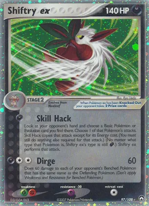 Shiftry ex #97 – Power Keepers