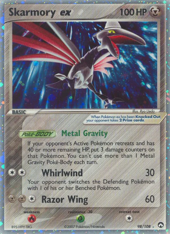 Skarmory ex #98 – Power Keepers