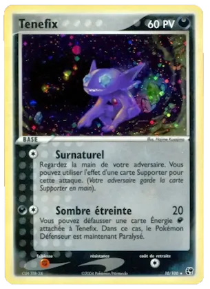 Tenefix 10 – EX Tempête de sable