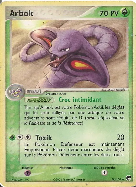 Arbok 29 – EX Tempête de sable
