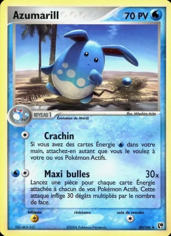 Azumarill 30 – EX Tempête de sable