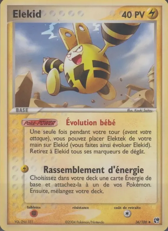 Elekid 36 – EX Tempête de sable