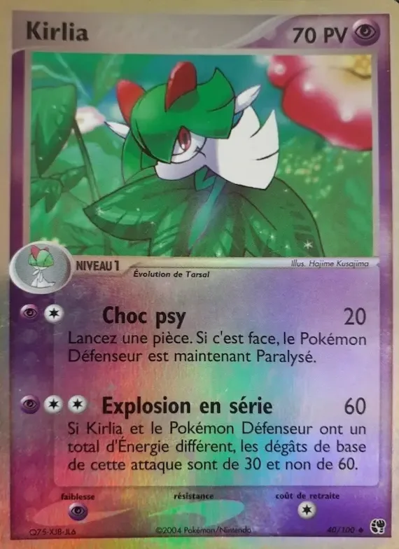 Kirlia 40 – EX Tempête de sable