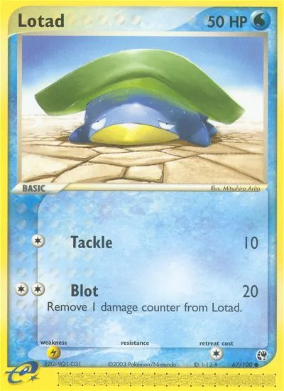 Lotad #67 – Sandstorm