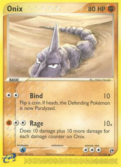 Onix #71 – Sandstorm