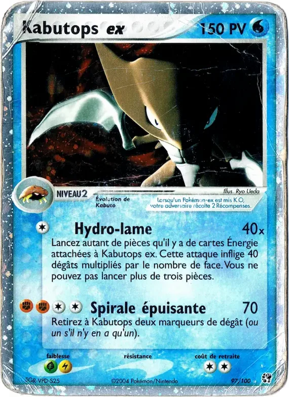 Kabutops ex 97 – EX Tempête de sable