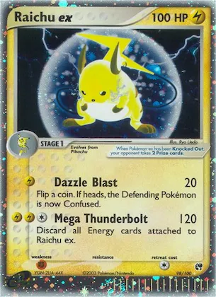Raichu ex 98 – EX Sandsturm