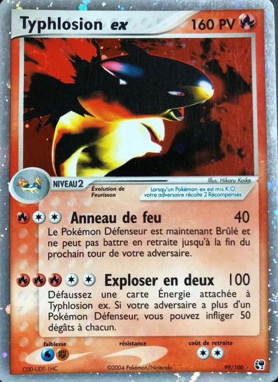 Typhlosion ex 99 – EX Tempête de sable
