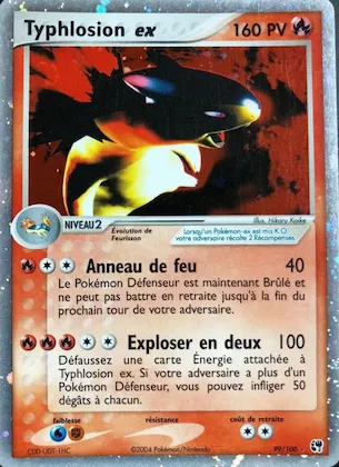 Typhlosion ex 99 – EX Tempête de sable