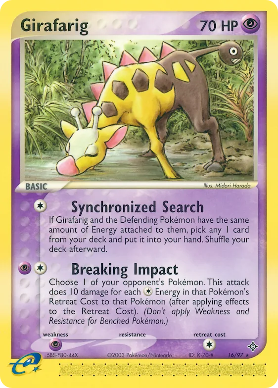 Girafarig #16 – Dragon