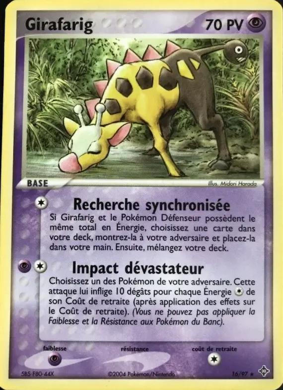 Girafarig 16 – EX Dragon