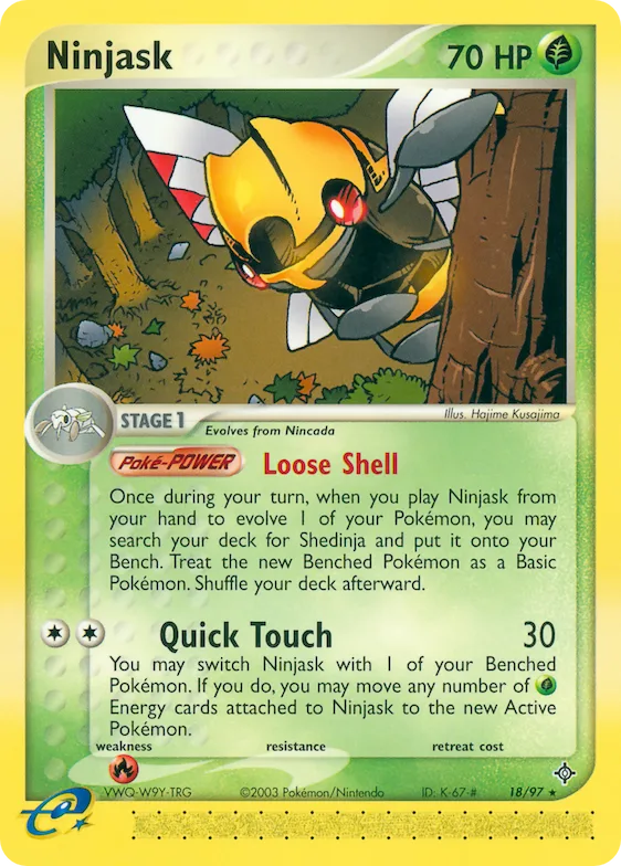 Ninjask #18 – Dragon