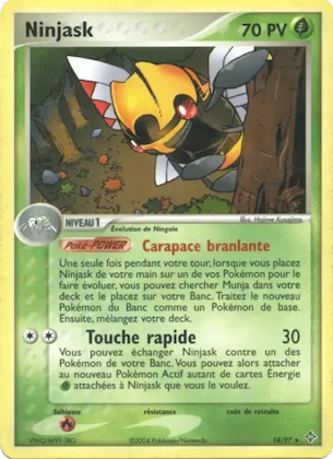 Ninjask n° 18 – EX Dragon