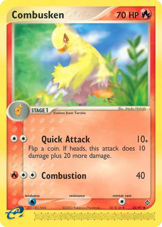 Combusken #25 – Dragon