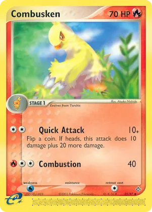 Combusken #25 – Dragon