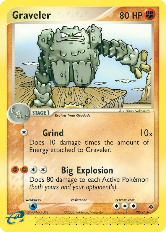 Graveler #29 – Dragon